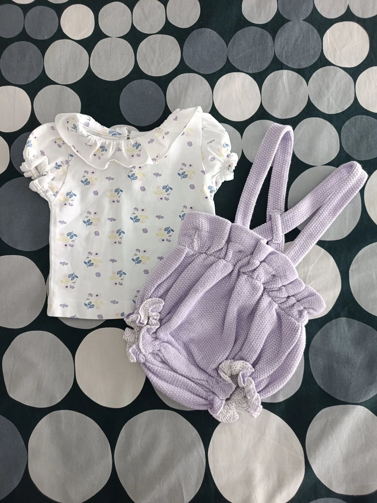 Conjunto fofo + t-shirt da Zippy - 0-1 mês